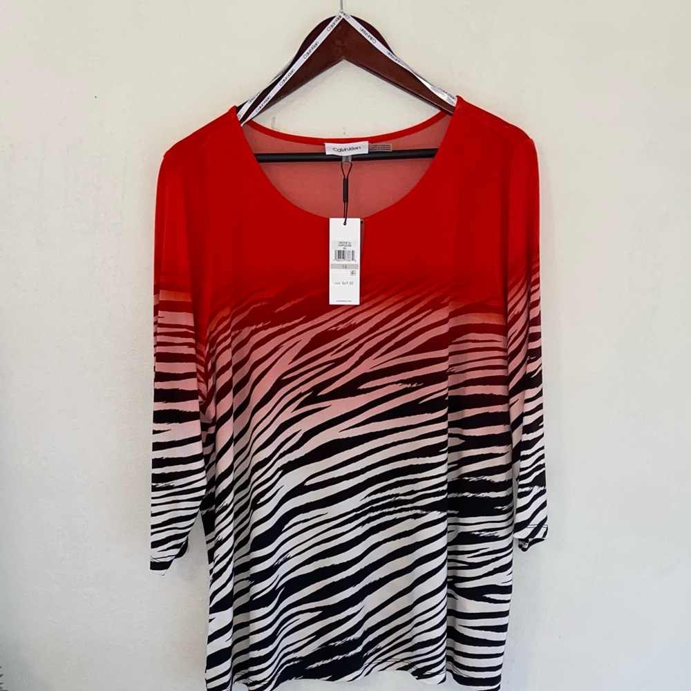Calvin Klein work blouse